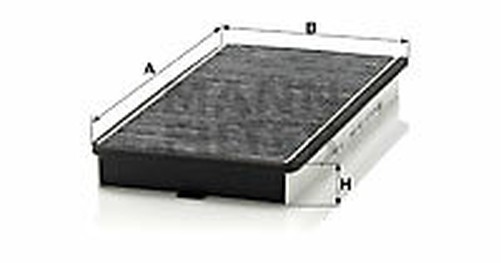 Mann-Filter CUK 3340 Filter, Innenraumluft FüR Peugeot-image