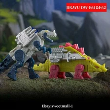 IN STOCK DR.WU DW-E61&DW-E62 Dinosaur tape BRUTALITY And SLAUGHTER Action Figure