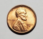 1950 S LINCOLN WHEAT PENNY UNC #C10237