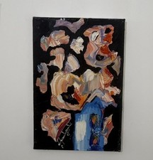Victor Khanyan Original Oil Painting Signed Contemporary Expressionist Art 2021