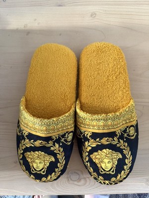 Versace Home Slippers / Medusa Baroque / New / Unisex