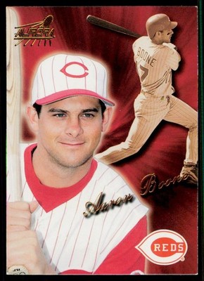 1999 Pacific Aurora #43 Aaron Boone Cincinnati Reds Baseball Card