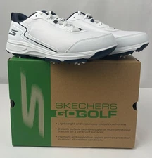 Men’s Skechers Performance Go GOLF TORQUE Sport-2 Shoes 10 10.5 white $85