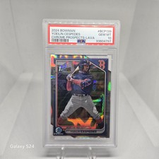 Yoelin Cespedes Bowman Chrome Prospects Lava Psa 10  /399