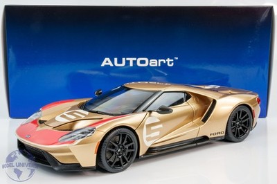 AUTOart - 1:18 Ford GT 2022 '64 Holman Moody Heritage Edition Gold - Composit...