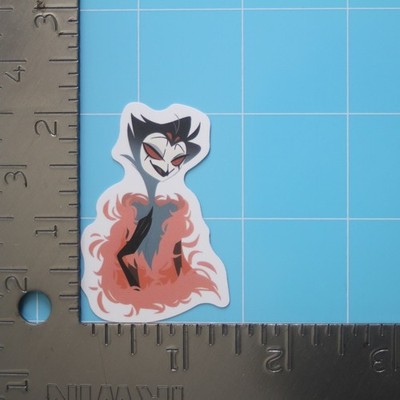 Helluva Boss Sticker (STOLAS) VivziePop Cartoon, Matte PVC Decal