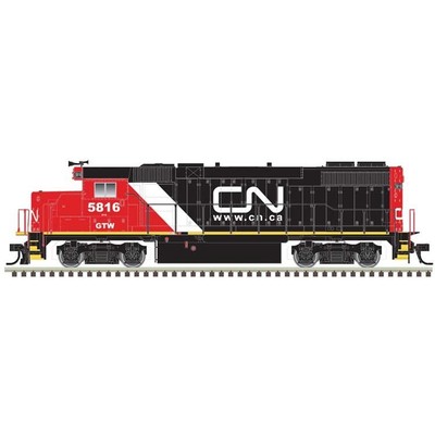 10004556 HO Trainman EMD GP38-2 - Standard DC Canadian National GTW #5824
