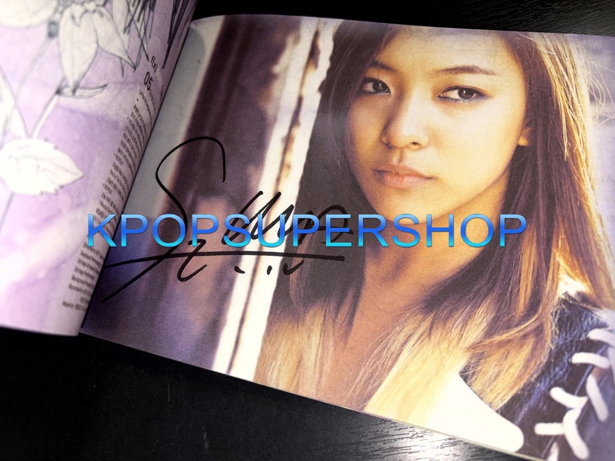 f(x) 1st Mini Album Nu Abo Autographed Signed CD Photobook Great