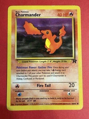Charmander 50/82 Team Rocket Regular MP