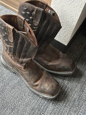 Ariat Sierra Shock Shield Patriot Men's Soft Toe Work Boot 10.5 D