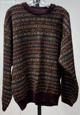 Vintage Men's Brand/Size Unknown Crew Neck Pullover Sweater Pre-Owned