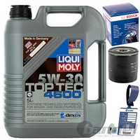 Bosch ÖLfilter 0451103079+LIQUI 5W30 ÖL FüR Opel Astra G H Meriva A Zafira B