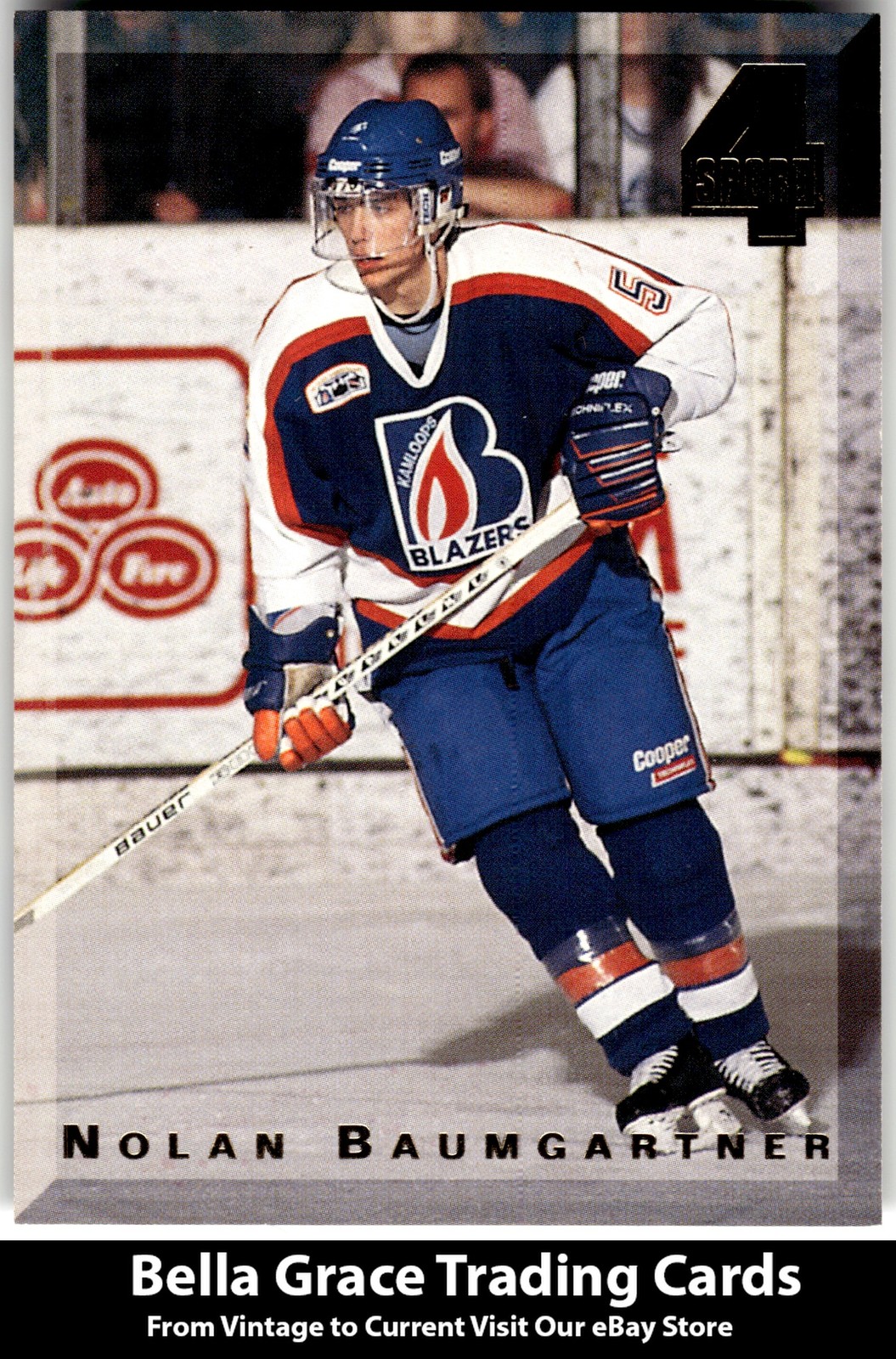 1994 Classic Four Sport Nolan Baumgartner #124 NHL Hockey