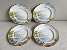 Vtg PARAGON Cliffs Of Dover 4 pc 6 1/4” Dessert Side Plates England Bone China — photo 7