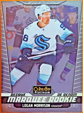 2024-25 O-Pee-Chee Platinum #251 Logan Morrison Marquee Rookies