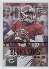 2015 Panini Prestige Rookie Extra Points Red Blake Sims #209 0b3