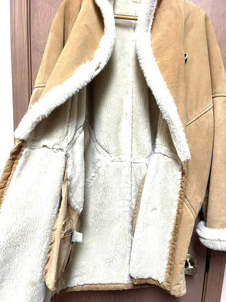 Abrigo de cuero Sherpa J Percy para Marvin Richard S Foto 3 de 4