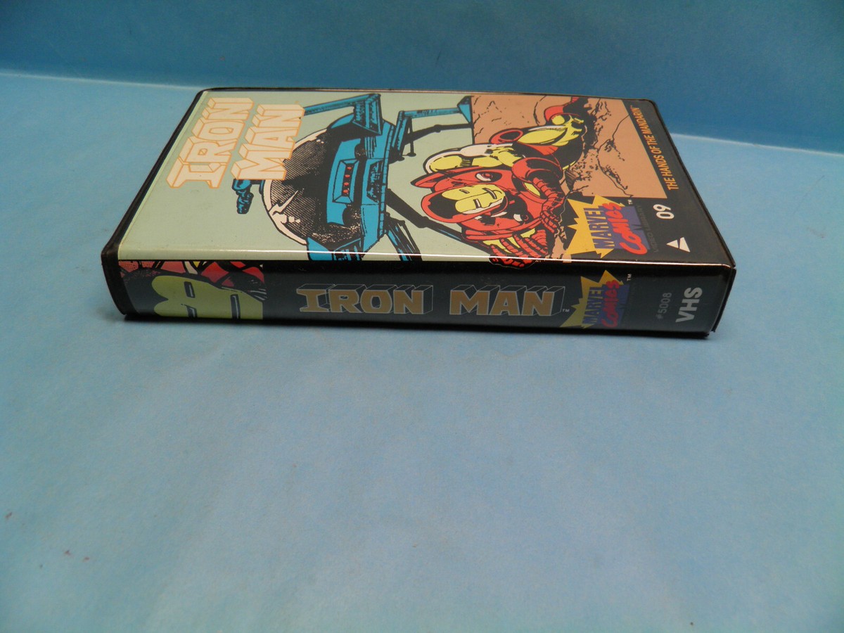 Marvel Comics Iron Man The Hands of the Mandarin #9 VHS | eBay