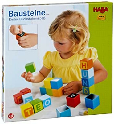 HABA Building Blocks First Letter Fun