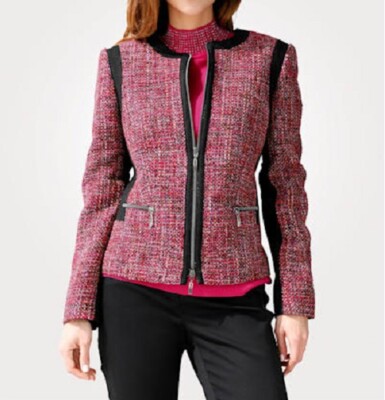 Wollblazer Blazer Damen Jacke Wolljacke Wolle Baumwolle Viskose 48 50 52