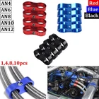 4/8/10Pcs Separator Clamp Fitting Connector 6AN 8AN 10AN 12AN Oil Fuel Hose Line