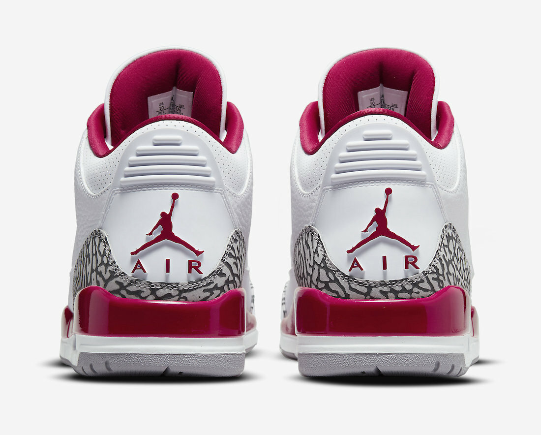 jordan 3 cardinal 2022
