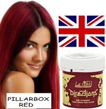 LA RICHE DIRECTIONS SEMI-PERMANENT HAIR COLOUR DYE TUBS ALL COLOURS-FREE UK POST