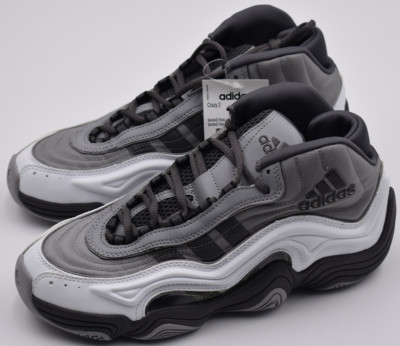 Adidas Crazy 2 KB Gray Shoes Size 9 sneakers