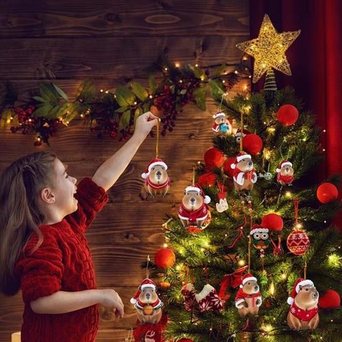 Xmas Tree Ornament 24 Days Calendar Acrylic Countdown Calendar Christmas - Picture 4 of 13