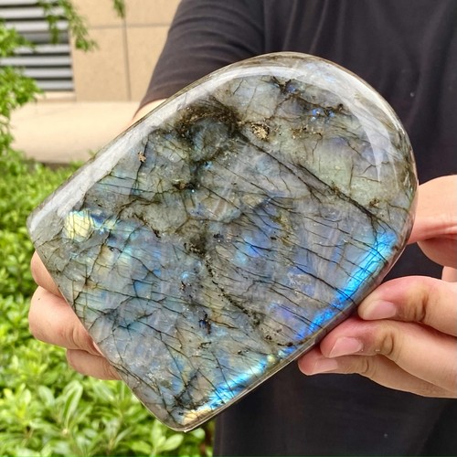 4LB Natural elongated stone Madagascar polished crystal healing stone - Picture 5 of 12