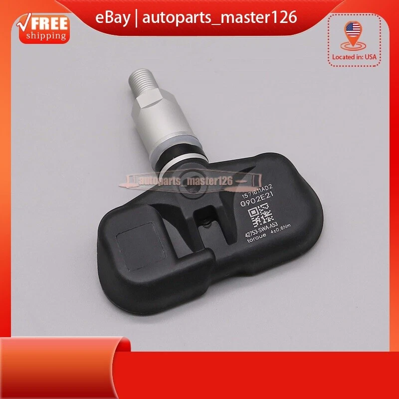 Sensor de presión de neumáticos TPMS para llantas de aleación Honda Accord 2008-2012 42753-SWA-A53 Foto 4 de 4