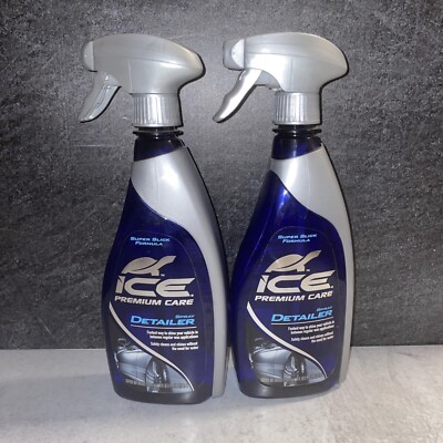 2 Lot Turtle Wax ICE Spray Detailer 20 oz.