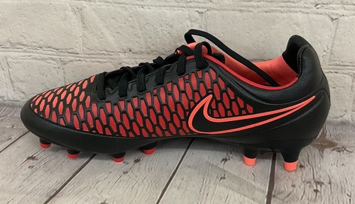 Nike Magista Orden FG Women's Soccer Cleats Black Bright Mango Action Red US 7 - Picture 12 of 13