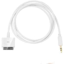 3.5mm Stereo AUX to 30Pin Male Dock Connector Adapter Cable For iPod iPhone Dock