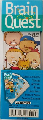 Brain Quest It's O.K. To Be Smart Ages 7 To 8 Q and A Educational Cards New 