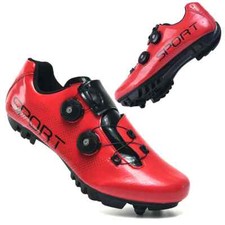 Zapatillas de ciclismo MTB para hombre Zapatos de moto de tierra SPD Pedal Plano Todoterreno Zapatos de ciclismo