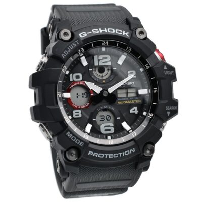 CASIO G-SHOCK MUDMASTER GWG-100-1A8JF Radio Solar Watch Black 54.9