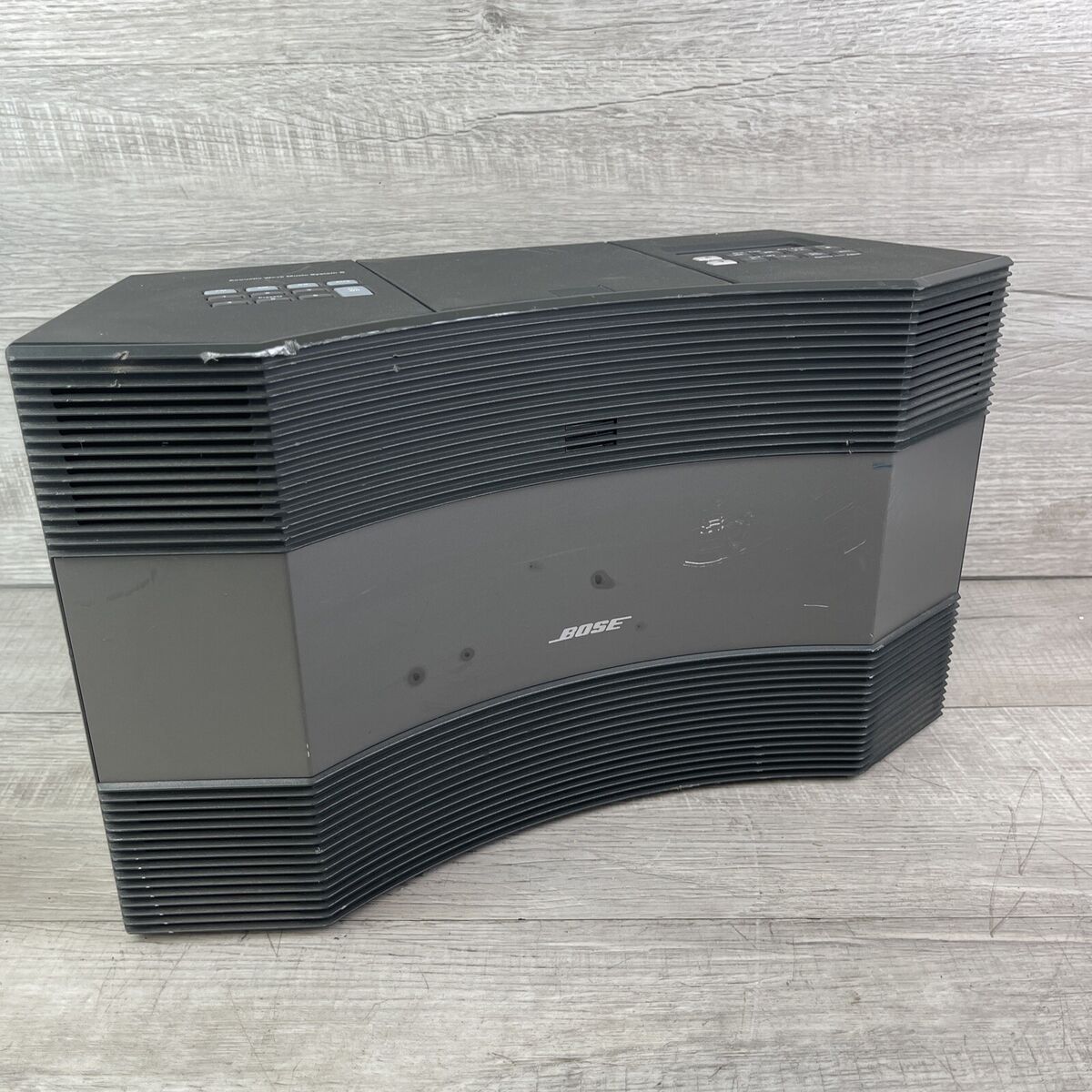 BOSE Acoustic Wave Music System II CD FM/AM Graphite Gray BOSE Acoustic Wave Music System II CD FM/AM Graphite Gray