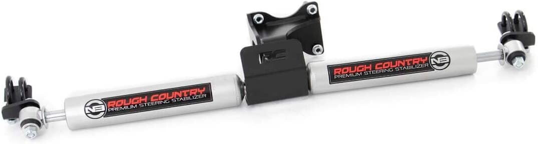 Double amortisseur Rough Country direction renforcée haut de gamme Jeep WJ
