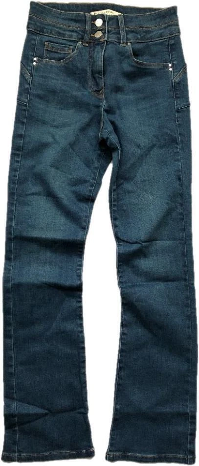 next womens dark blue lift slim shape bootcut jeans high rise size