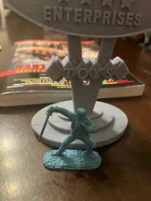 LOD Enterprises Barzso Character Figure 1:32  ZORRO COMMANDANT (BLUE RESIN)