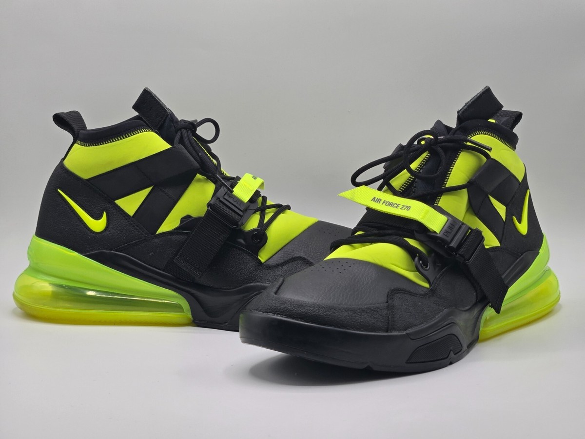Nike Air Force 270 Utility__Black/Volt__AQ0572-001__Men's Sneaker