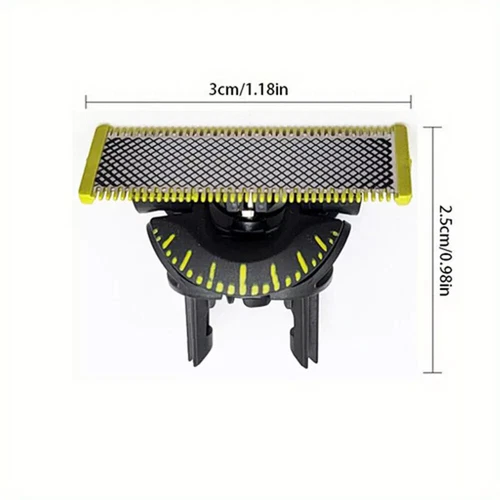 1/4x 360° Blades Norelco QP210/80 OneBlade Replacement Head for QP2520 / QP6520 - Picture 2 of 19