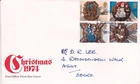 GB 1974 Christmas FDC Windsor cancel written with enclosure VGC
