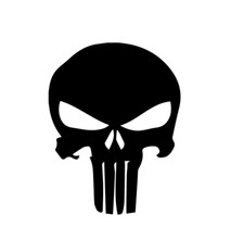 Punisher Skull Comic Frank Castle USMC Car Wall Phone Laptop Vinyl Decal Sticker