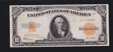US 1922 $10 Gold Certificate FR 1173a VF-XF (896)