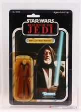 Vintage Star Wars Obi Wan Kenobi Figure -Kenner- 65 Back-A MOC C-8.5 - AFA 80Y