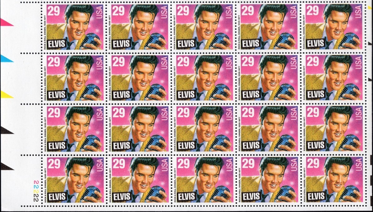 エルビスプレスリー記念スタンプ エルビスプレスリー記念スタンプ