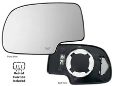 For 2000-2006 TAHOE YUKON SUBURBAN ESCALADE Mirror Glass Heated Driver Left Side
