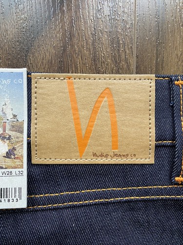 Nudie Organic “Lean Dean - Dry 16 Dips” W28 L32 Skinny / Tapered BNWT RRP £120 - Picture 14 of 22